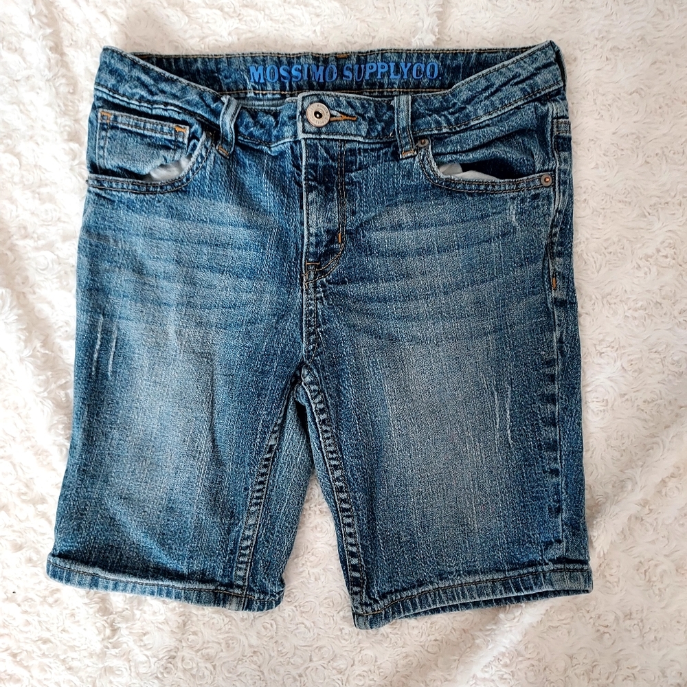 Mossimo Supply Co jean shorts youth XL 14/16 Casual Everyday Play Summer
